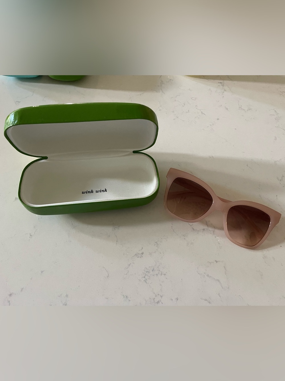 kate spade Wink Wink Blush Pink Sunglasses